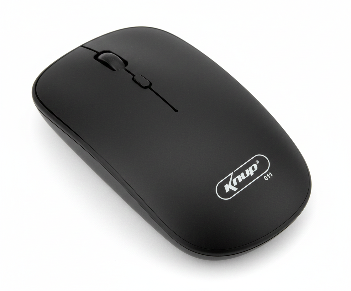 Mouse Recargable Modo Dual Knup G51 - Inalámbrico + Bluetooth