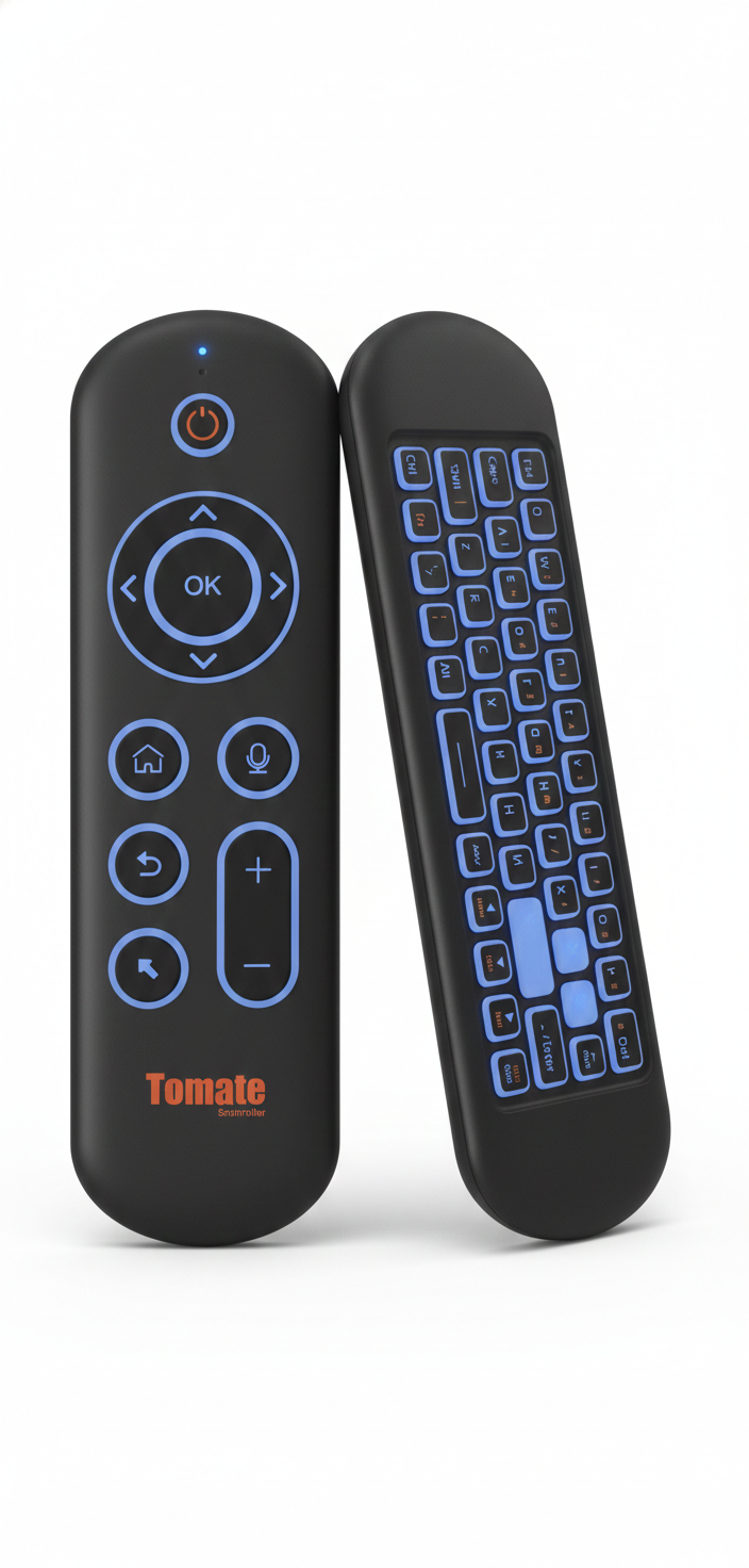 Control Inteligente Tomate K2034TMN - Para Android TV, TV Box o Smart TV