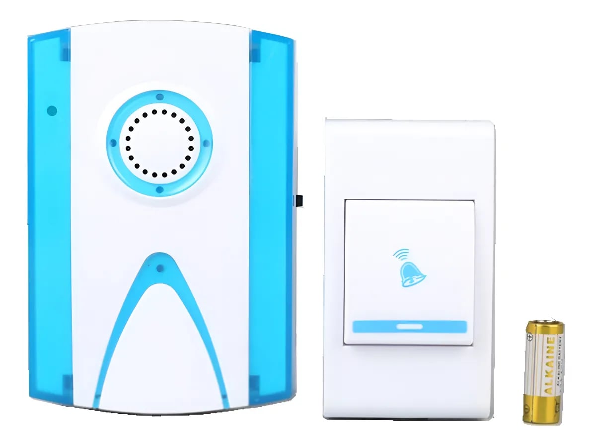 Timbre Inalámbrico Lelong TE-15 Alcance 150m 32 Melodías