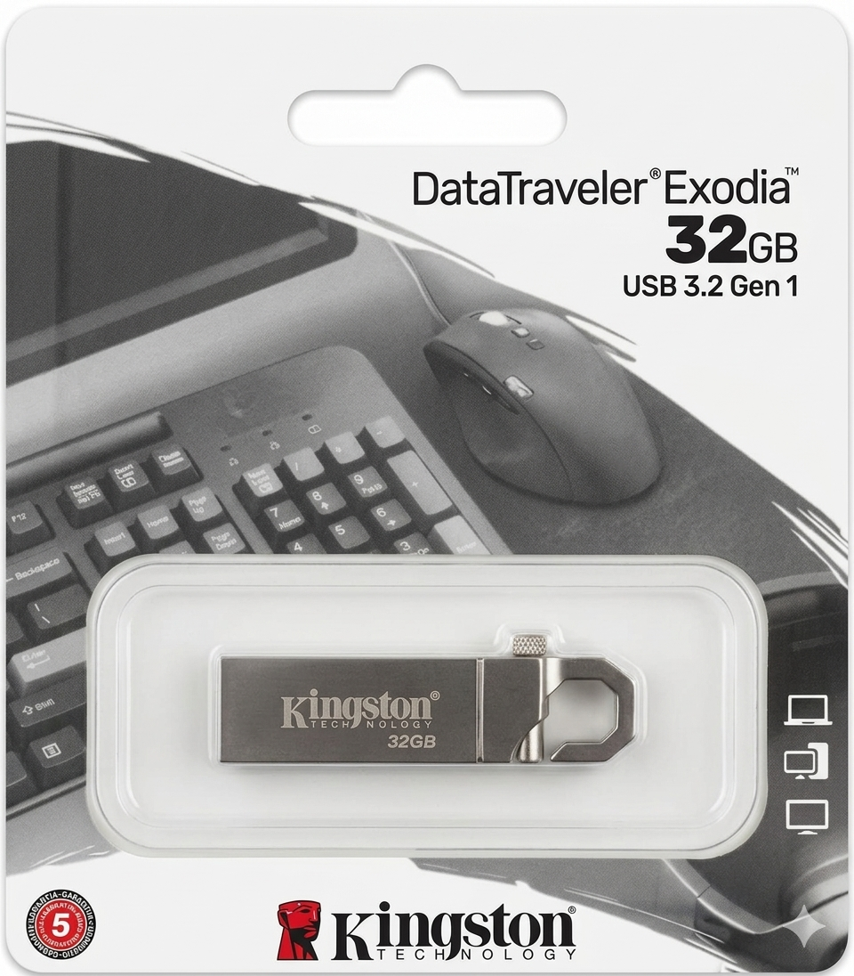 Pendrive Kingston DataTraveler Exodia™ 32GB - USB 3.2 Gen 1