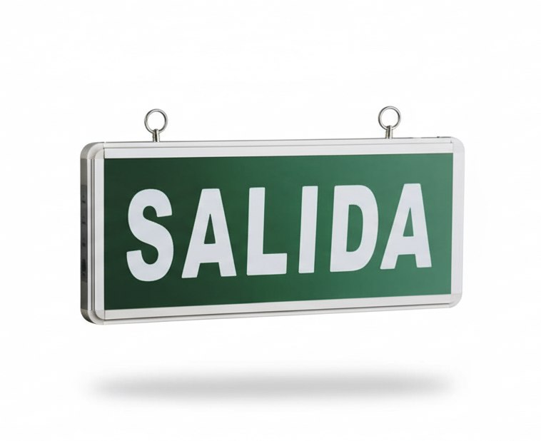 Letrero de Emergencia LED Lelong LM001 "SALIDA" - Iluminando el Camino a la Seguridad