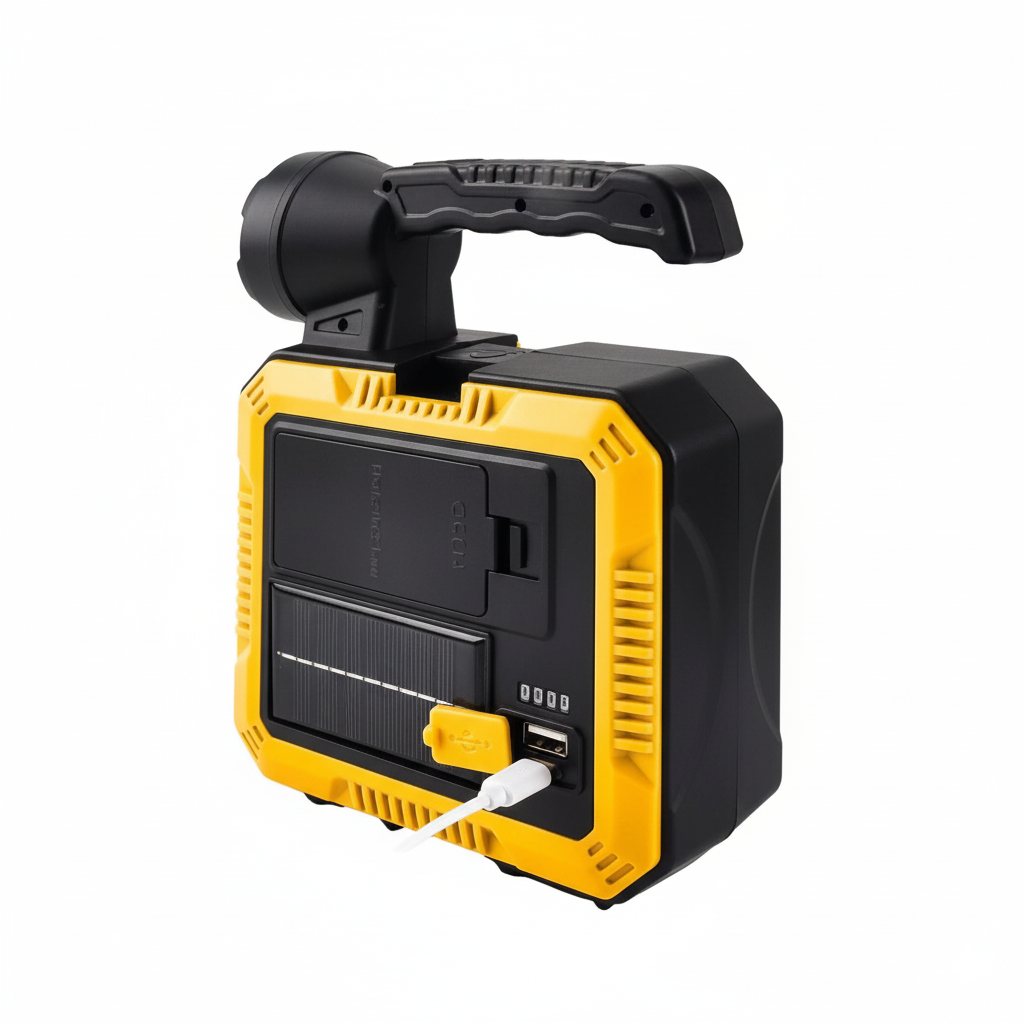 Kit Herramientas linterna Knup KP-LT0004 Recargable