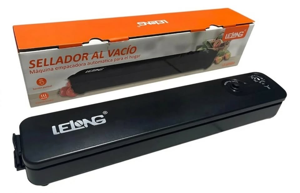 Selladora De Alimentos Al Vacio Vacuum Sealer 220v +5 Bolsas