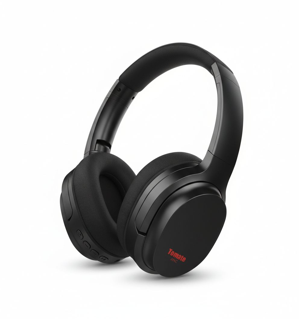 Auriculares Bluetooth Tomate T-Y517BT | Cancelación de Ruido (ANC) y 50h de Batería