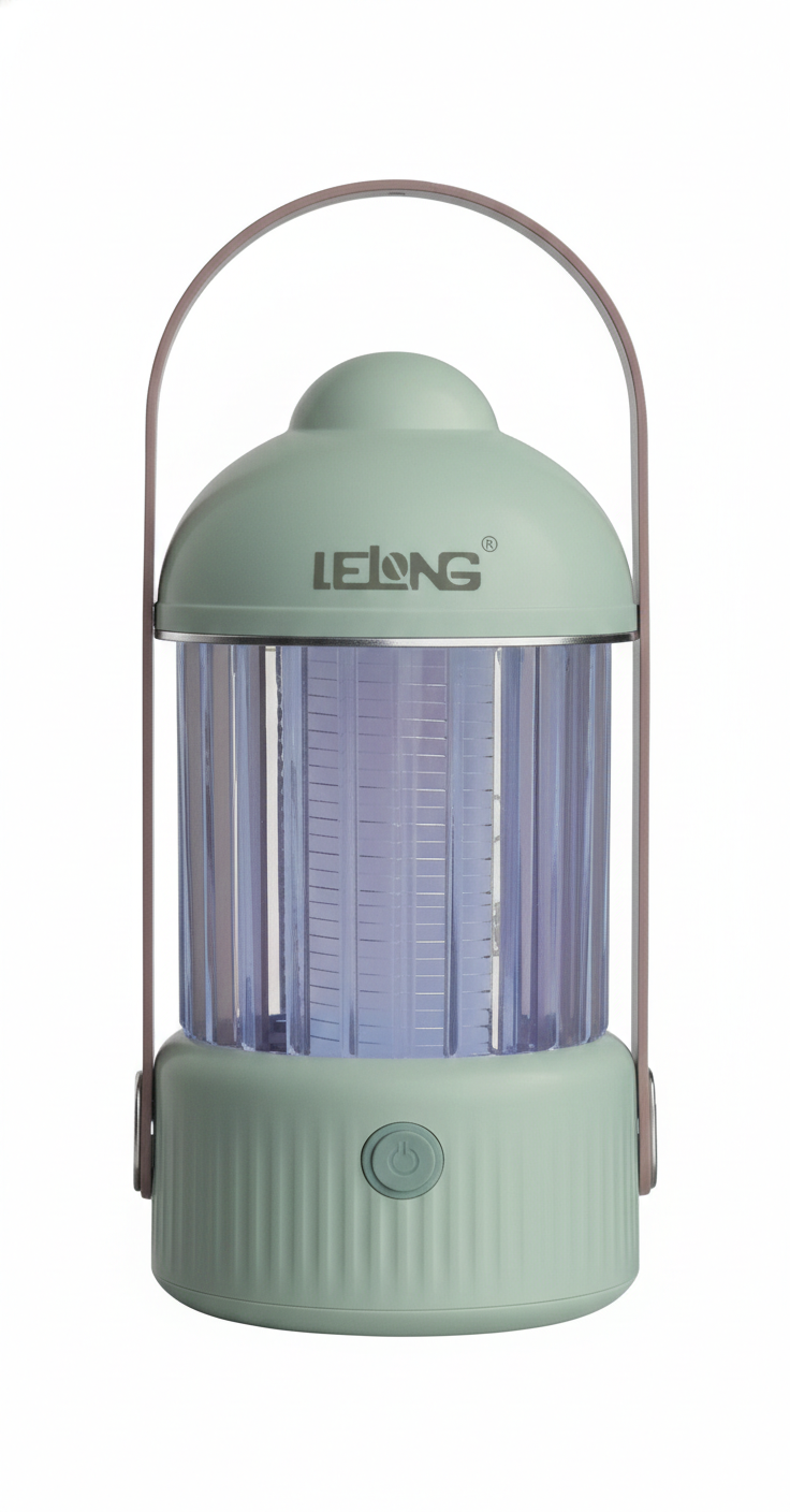 Lámpara Mata-Mosquitos Eléctrica 2 en 1 - Recargable y Portátil