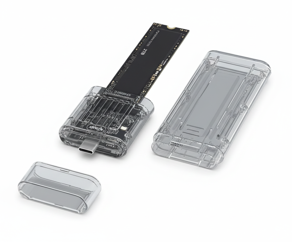 Carcasa para SSD M.2 NVMe Knup KP-HD841/C - USB 3.2 Gen 2 (10 Gbps)