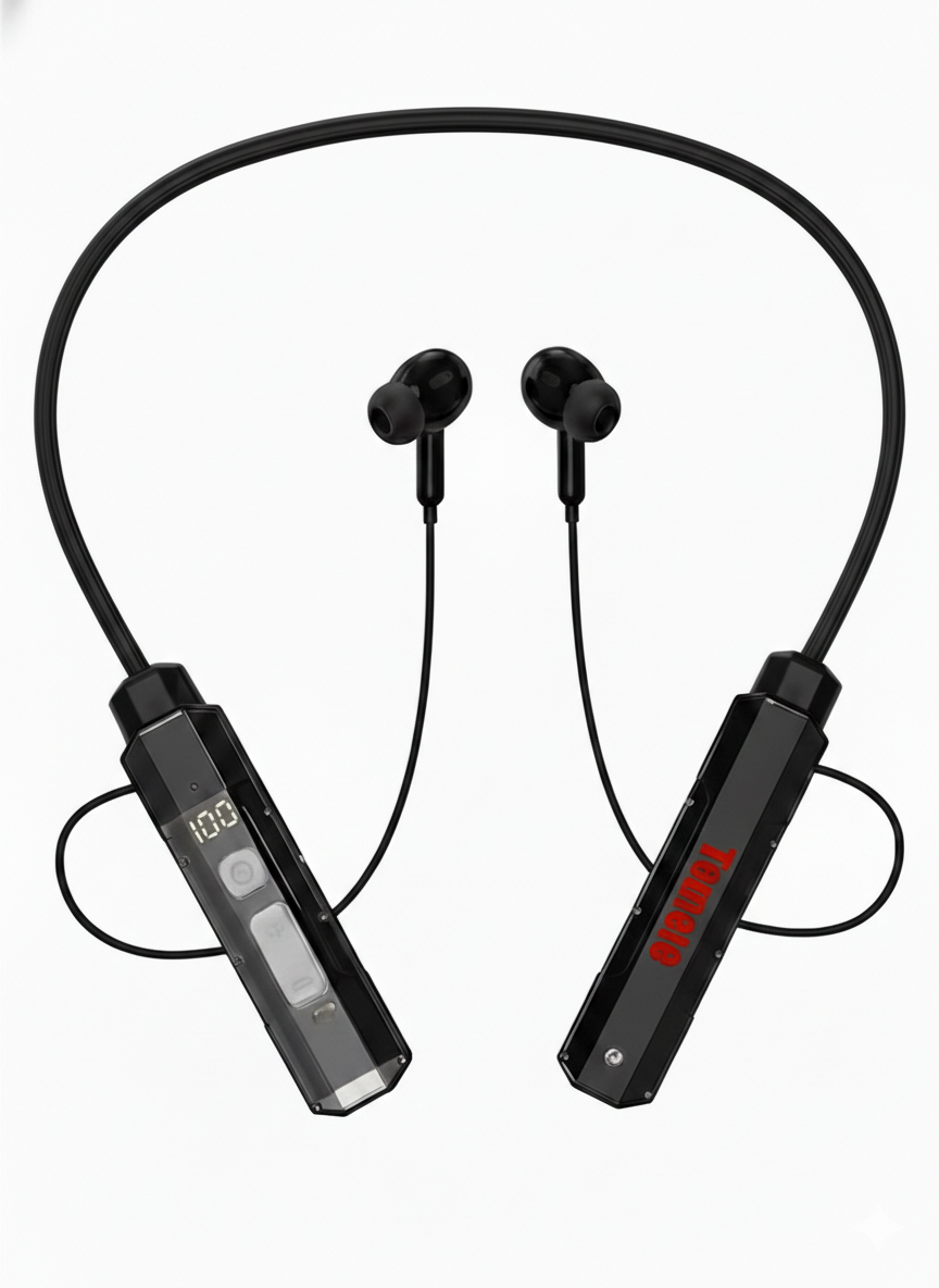 Auriculares Bluetooth Tomate T-2305BT Sport – Batería 2000mAh (168hs de música) – Ranura MicroSD