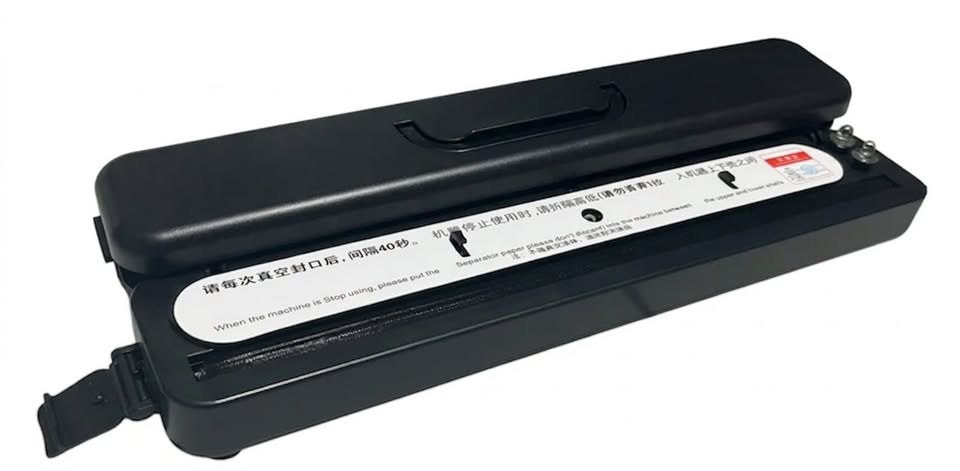 Selladora De Alimentos Al Vacio Vacuum Sealer 220v +5 Bolsas