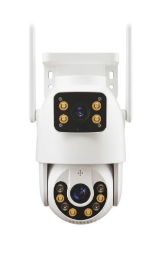 Camara Seguridad doble cámara WiFi Tomate SC-Y3009W