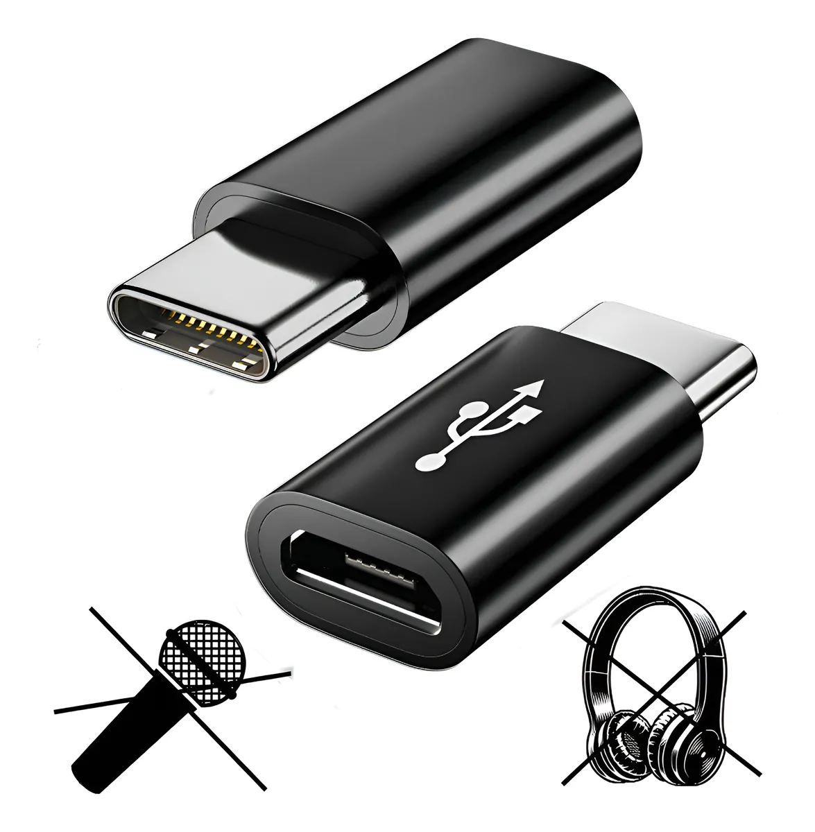 Adaptador Tipo C a Micro USB Knup | Carga y Datos
