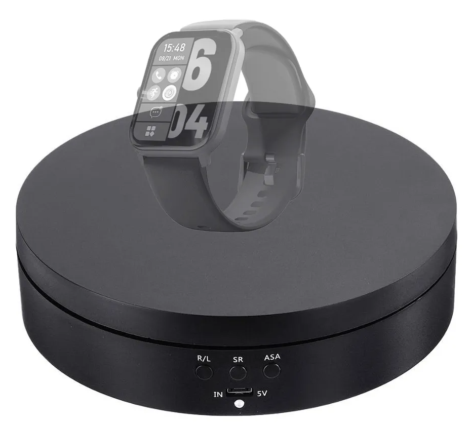 Plataforma Giratoria Gadnic Para Fotografía Exposición 360° 