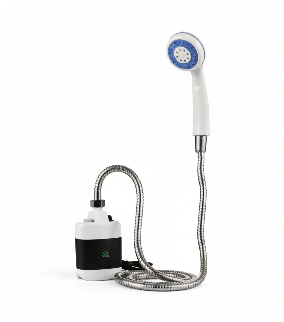 Ducha Eléctrica Portátil Onistek TA19 - Ideal para Camping, Exteriores y Mascotas