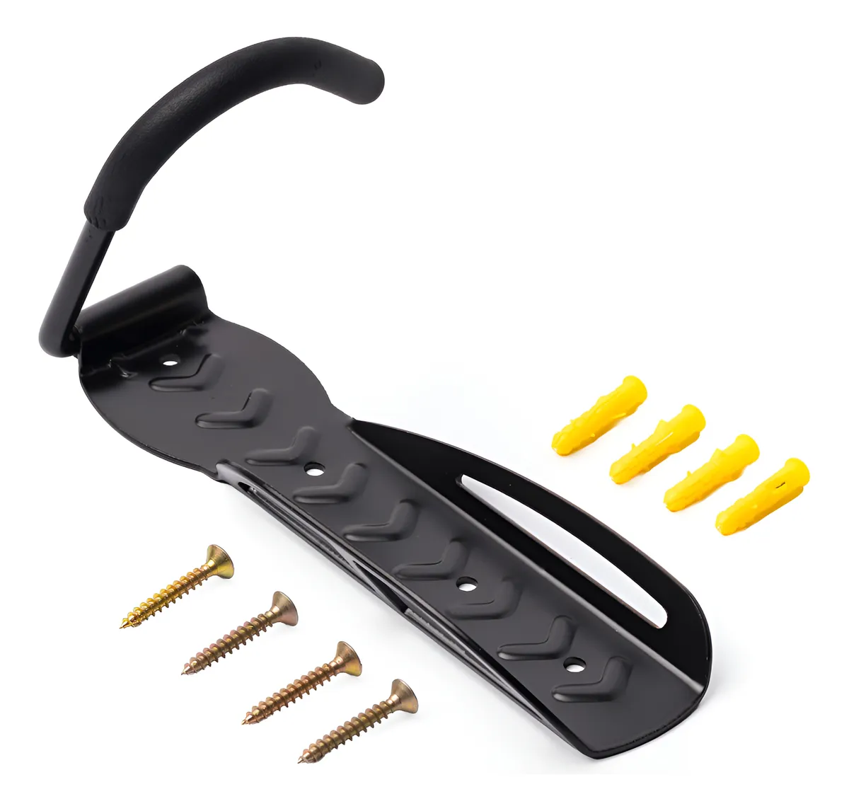 Soporte De Pared Para Bicicleta Con Gancho Negro