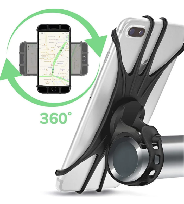 Soporte Porta Celular Para Bicicleta Moto - Rotación 360