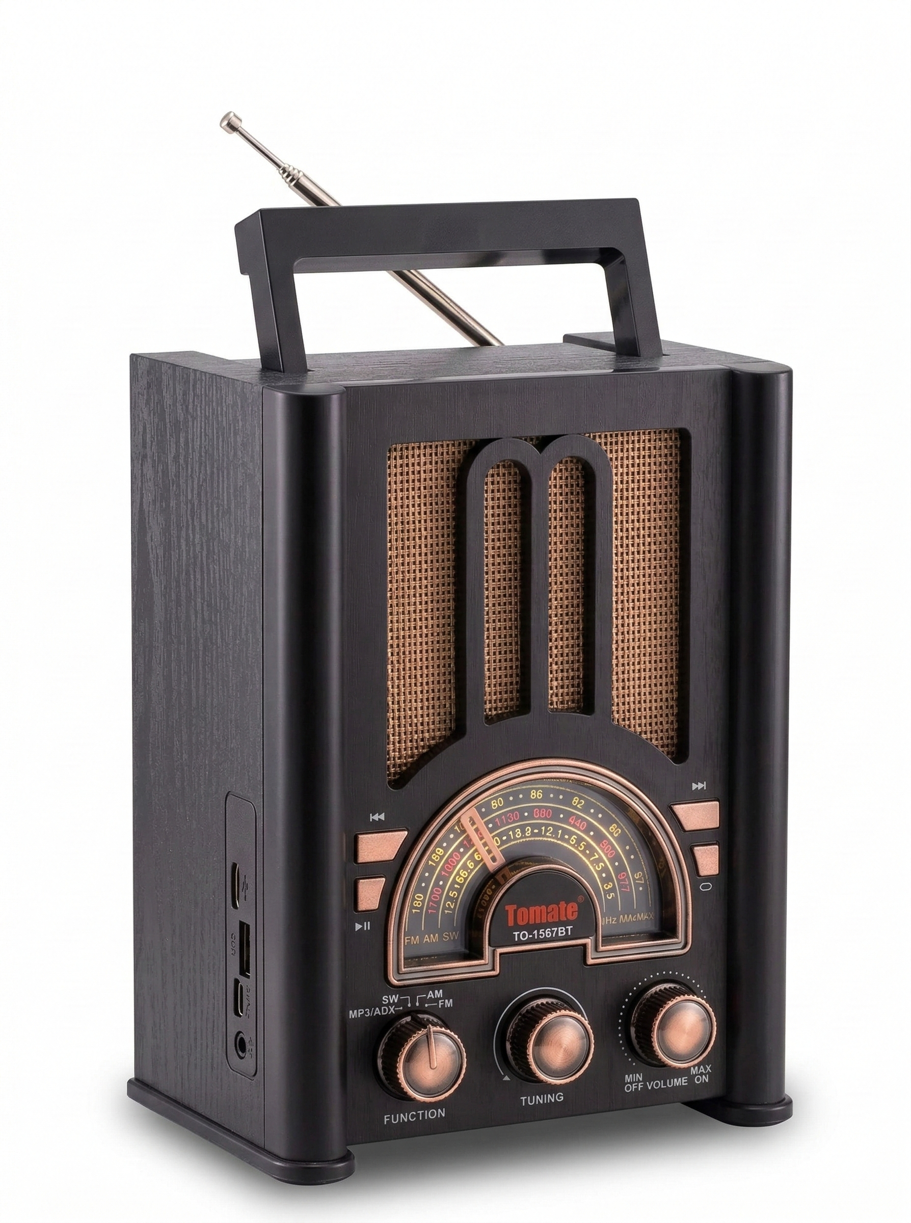 Radio Retro Vintage Tomate TO-1567BT