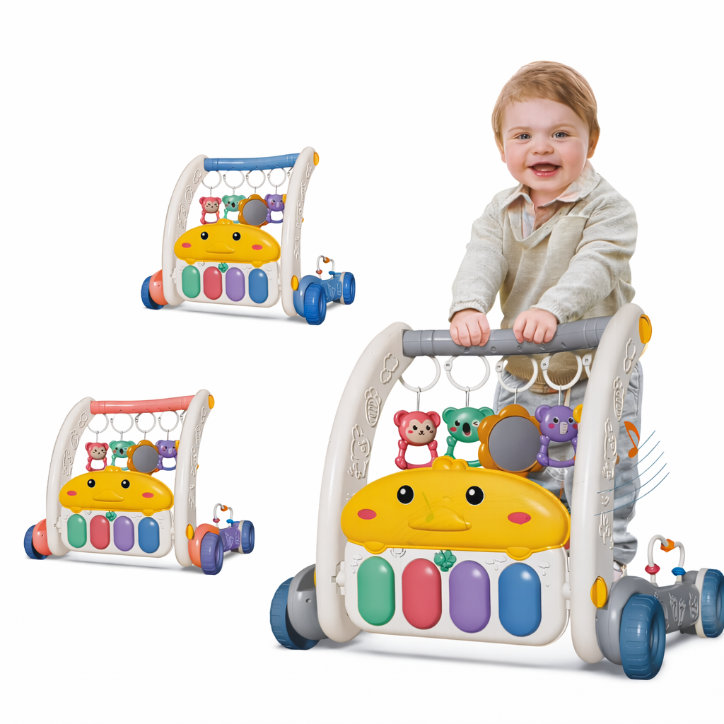 Gimnasio 2 en 1: Piano Musical y Caminador para Bebés