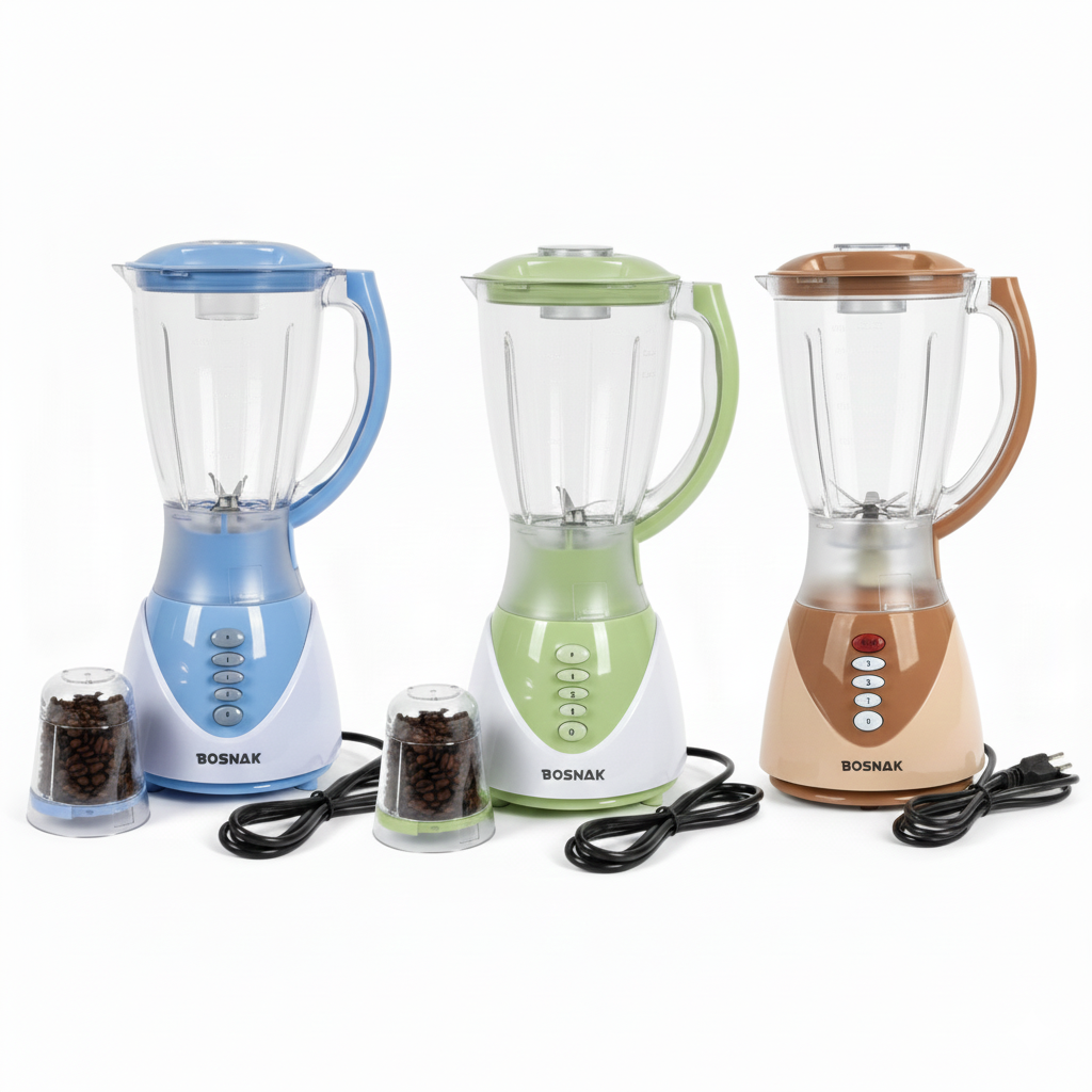 LICUADORA ELÉCTRICA BOSNAK BSK-023 2 en 1