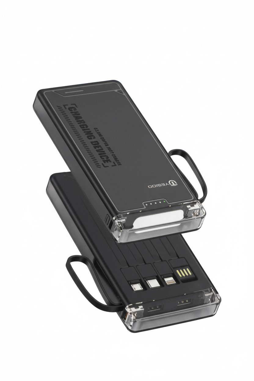 Power Bank YESIDO PB217 - 30000mAh con Linterna LED