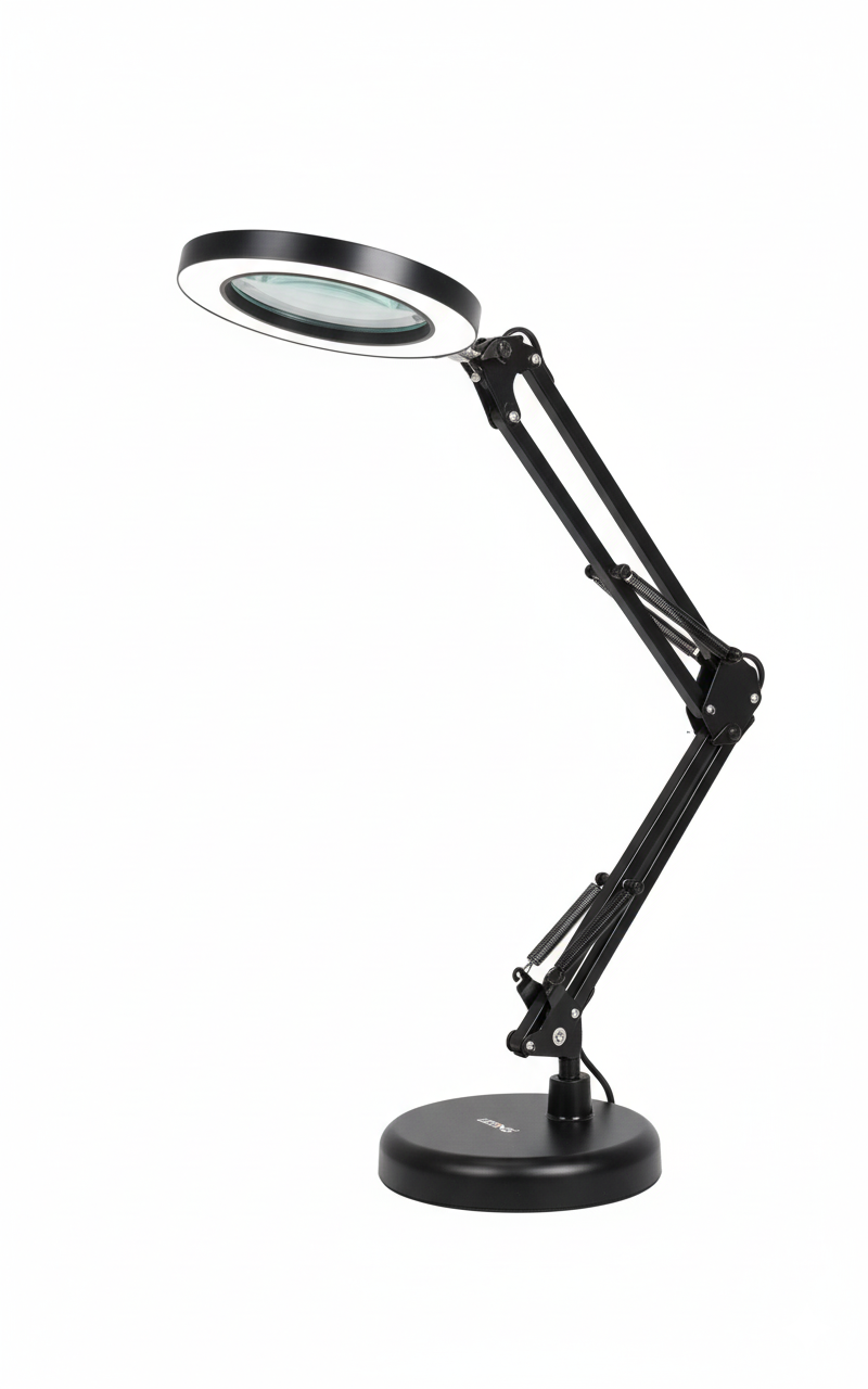 Luminária de Mesa com Lupa e Luz LED - Modelo LE-5510