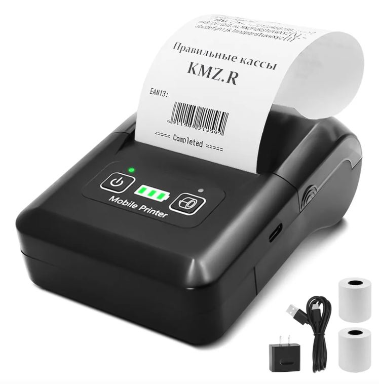 Mini Impresora Térmica Portátil Pos Usb/bluetooth 58mm Recibos
