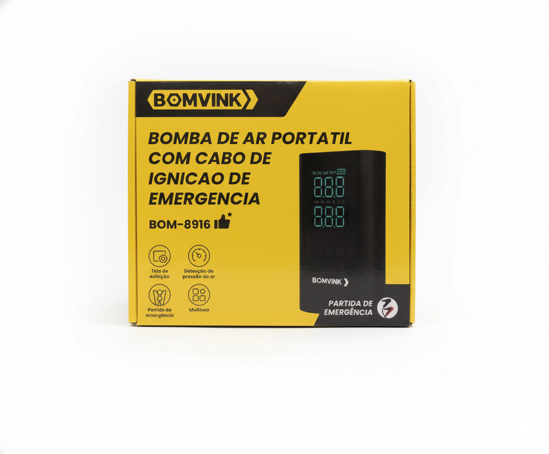 BOMBA DE AIRE PORTÁTIL BOMVINK