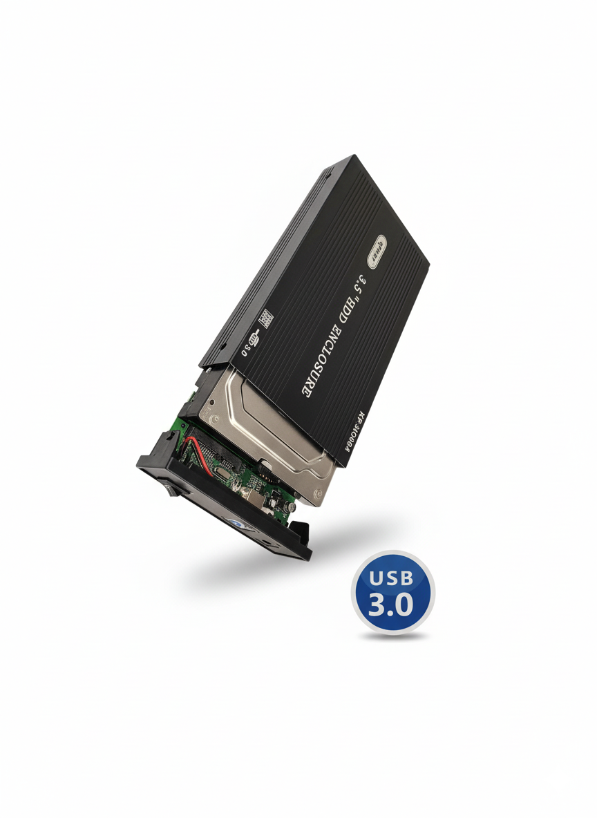 Caja Externa para Disco Duro 3.5" KNUP KP-HD004 - USB 3.0