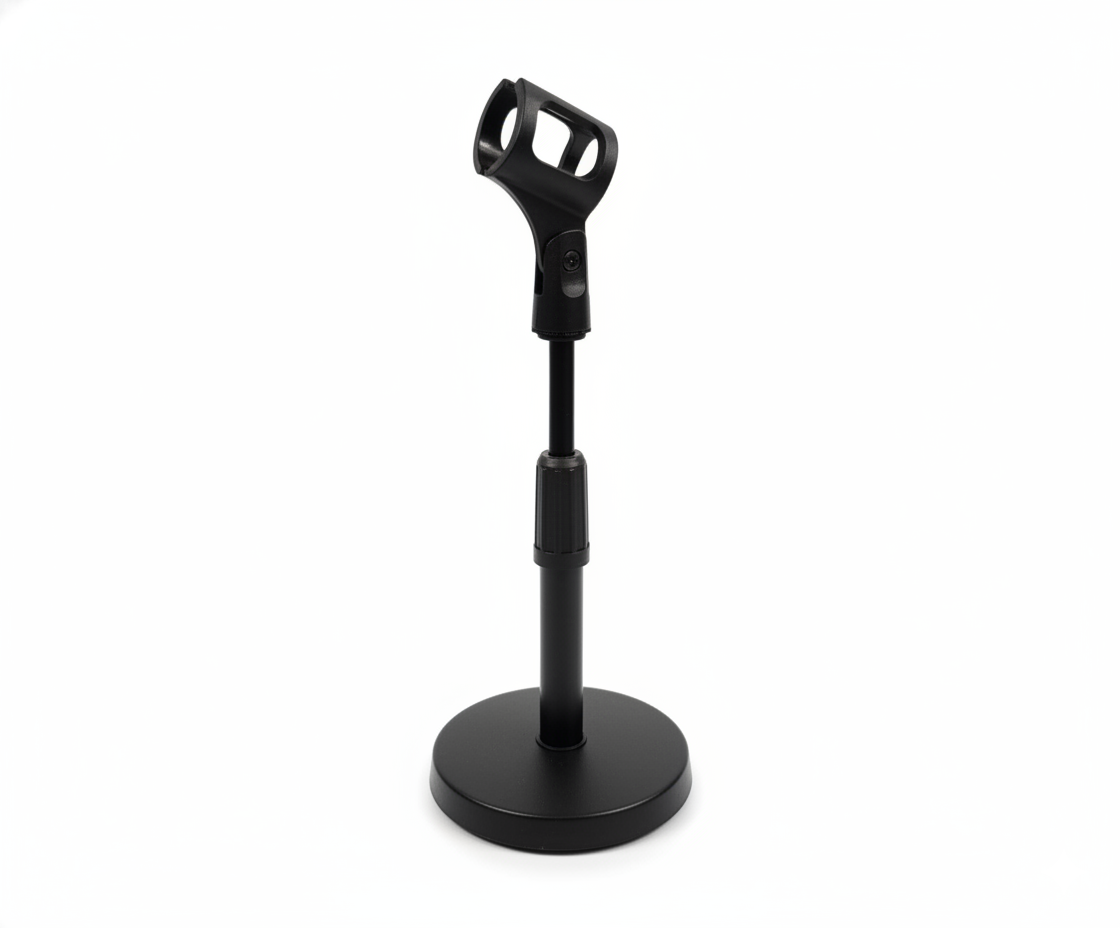 Micrófono de Condensador de Estudio Unidireccional Knup KP-M0021 + SOPORTE 
