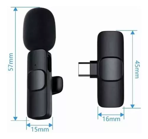 Micrófono Inalámbrico K9 Tipo C  - Calidad Profesional para Vlogs y Streaming