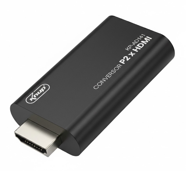 Adaptador PS2 a HDMI KP-AD141 - Convertidor Full HD con Salida de Audio