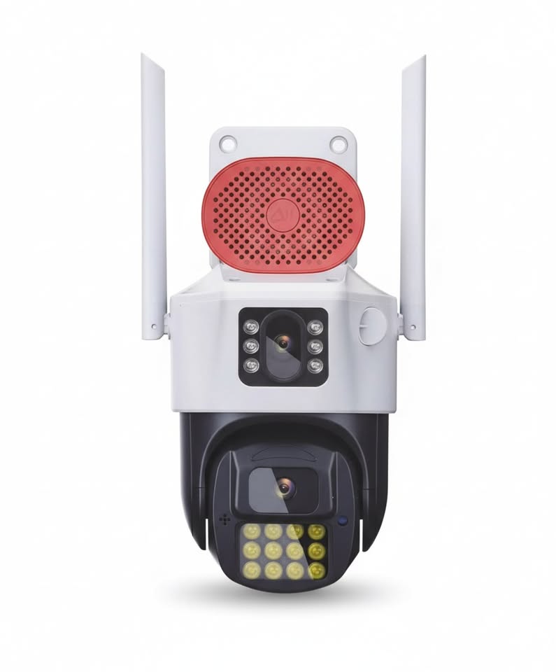 Cámara IP PTZ Tomate SC-2073WS 4K (6MP) - Detección Humana, Visión 360°, Audio Bidireccional