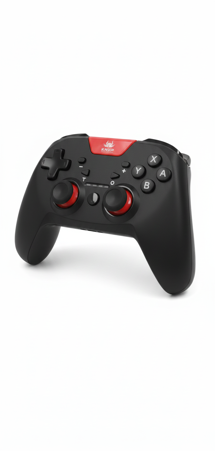 Control Inalámbrico para PC- Celular - Nintendo Switch – Knup KP-5141 – ¡Nuevo en Caja!