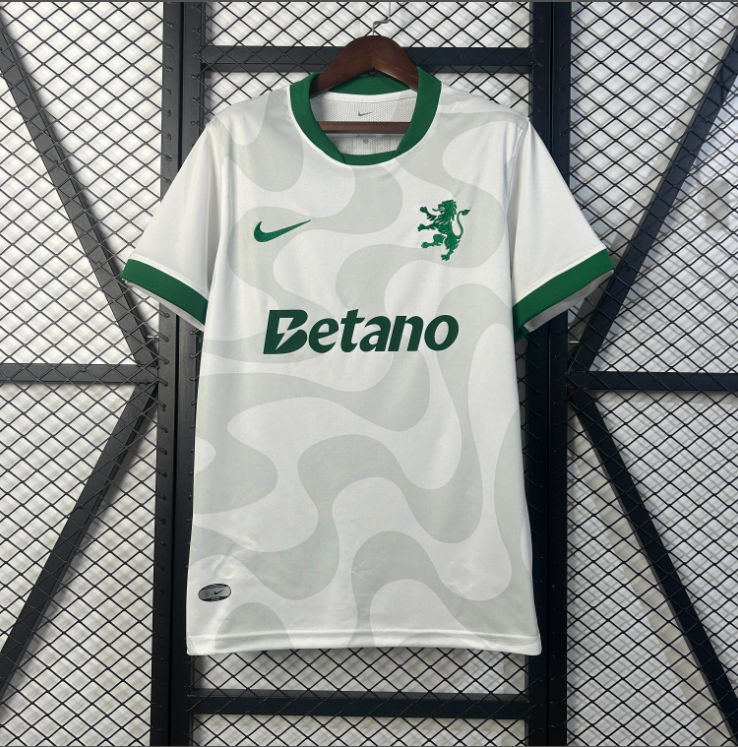 Camisola Alternativa Branca Sporting 2025/2026
