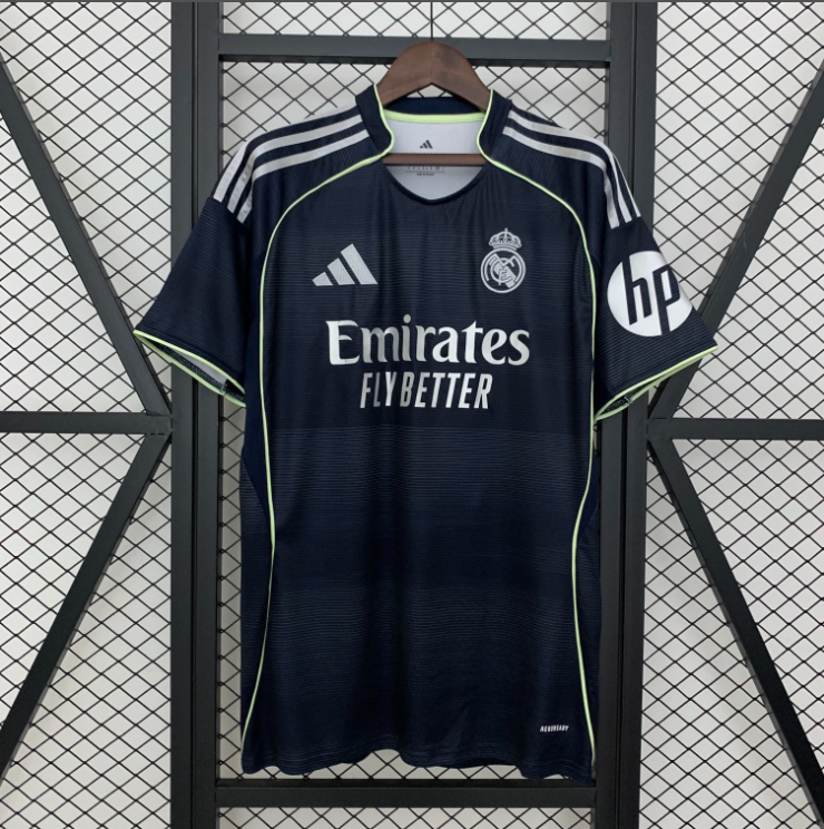 Camisola Alternativa Real Madrid 2025/2026