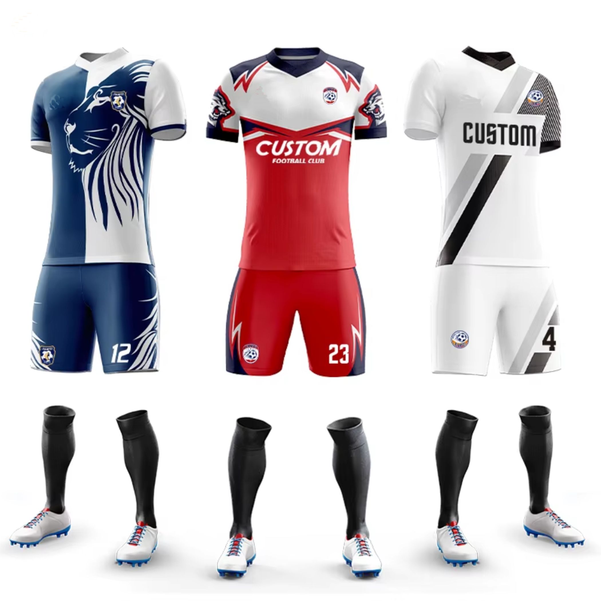 Custom Sublimated Soccer Uniforms