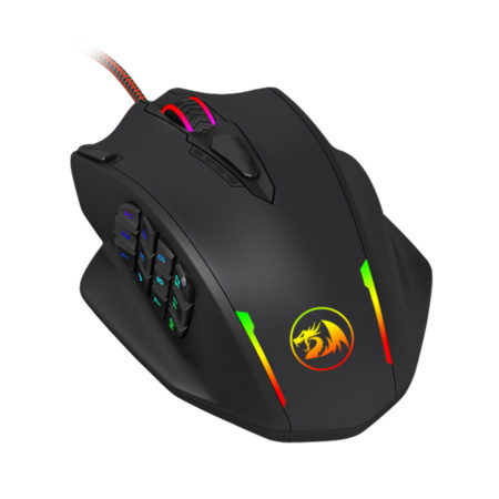 Mouse Gamer Redragon Óptico Impact M908