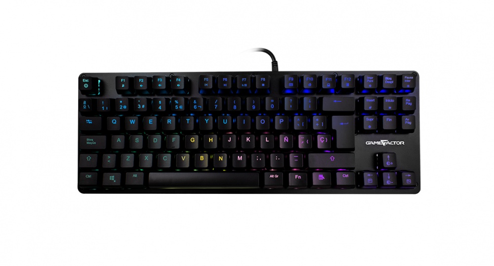 Teclado Gamer Game Factor KBG500 LED RGB