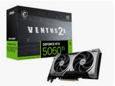 Tarjeta de Video MSI NVIDIA GeForce RTX 5060 Ti VENTUS 2X OC PLUS