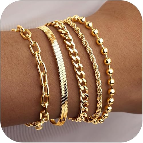 Gold Plated Bracelets for Women,