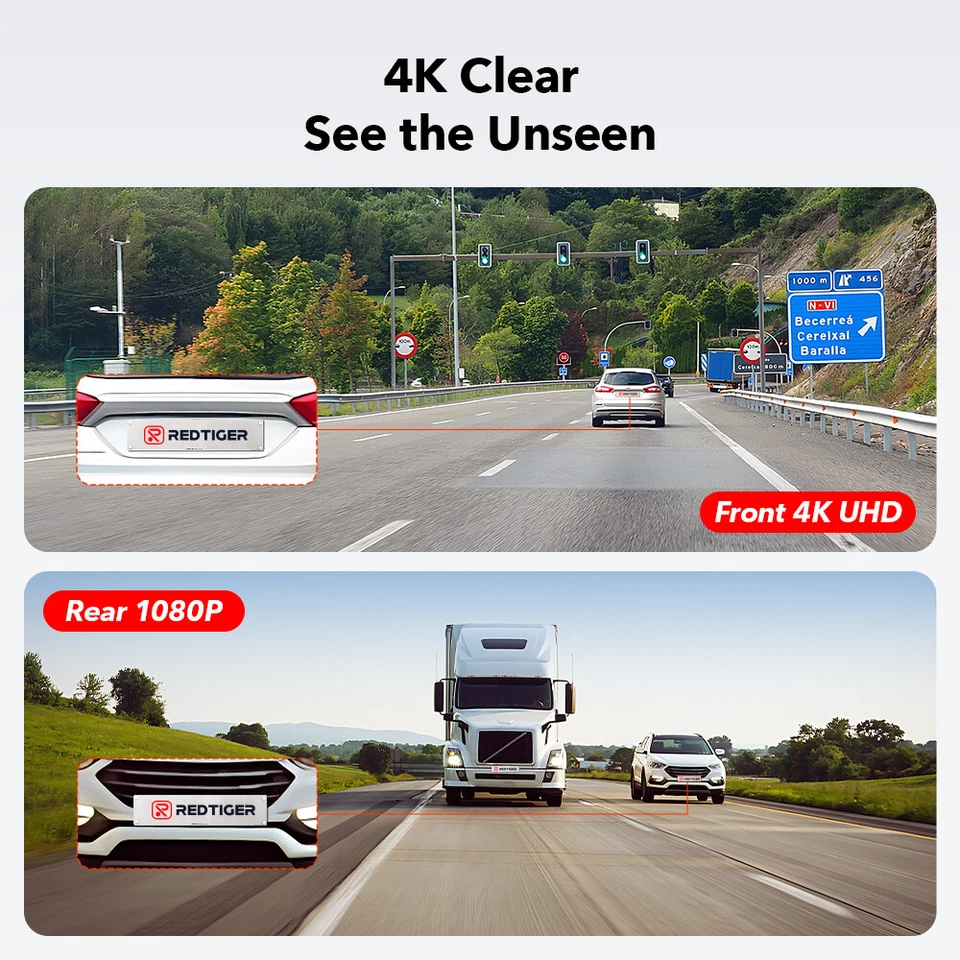 REDTIGER 4K Dash Cam