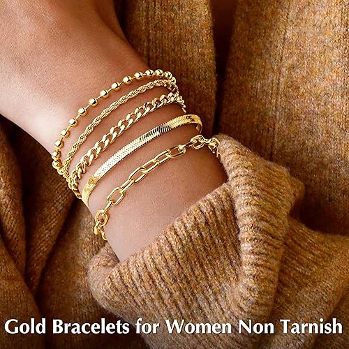 Gold Plated Bracelets for Women,