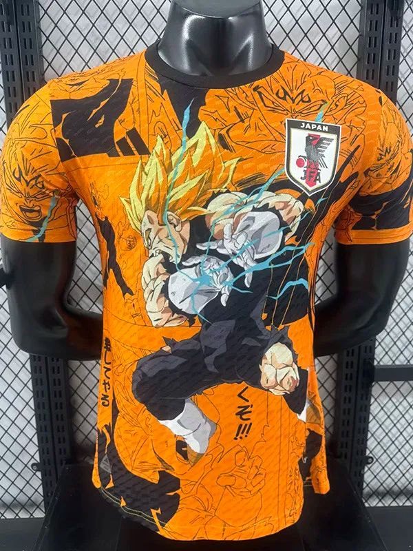 🔥💥 Camisa Japón Edición Especial Dragon Ball – Vegeta Super Saiyajin ⚽🇯🇵