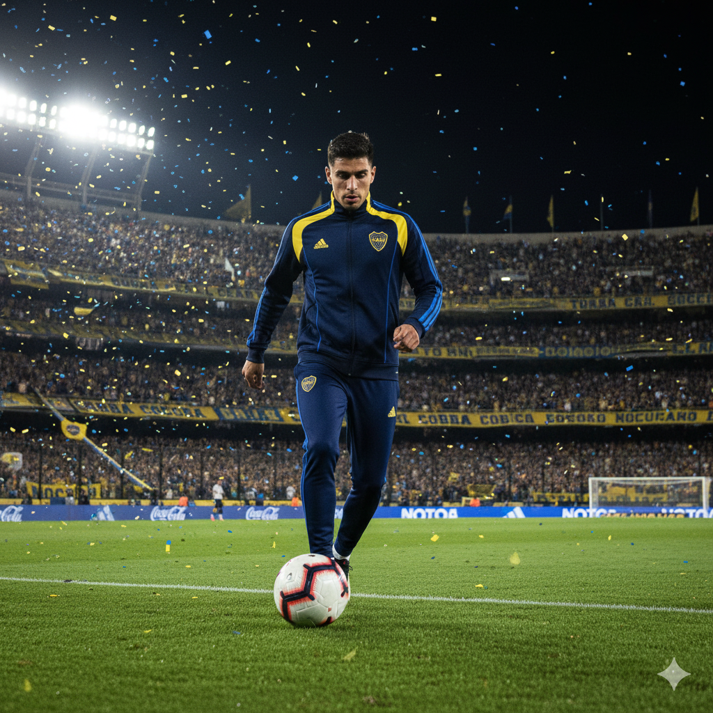 🔵🟡 Boca Juniors × adidas — Full Kit Full Zipper