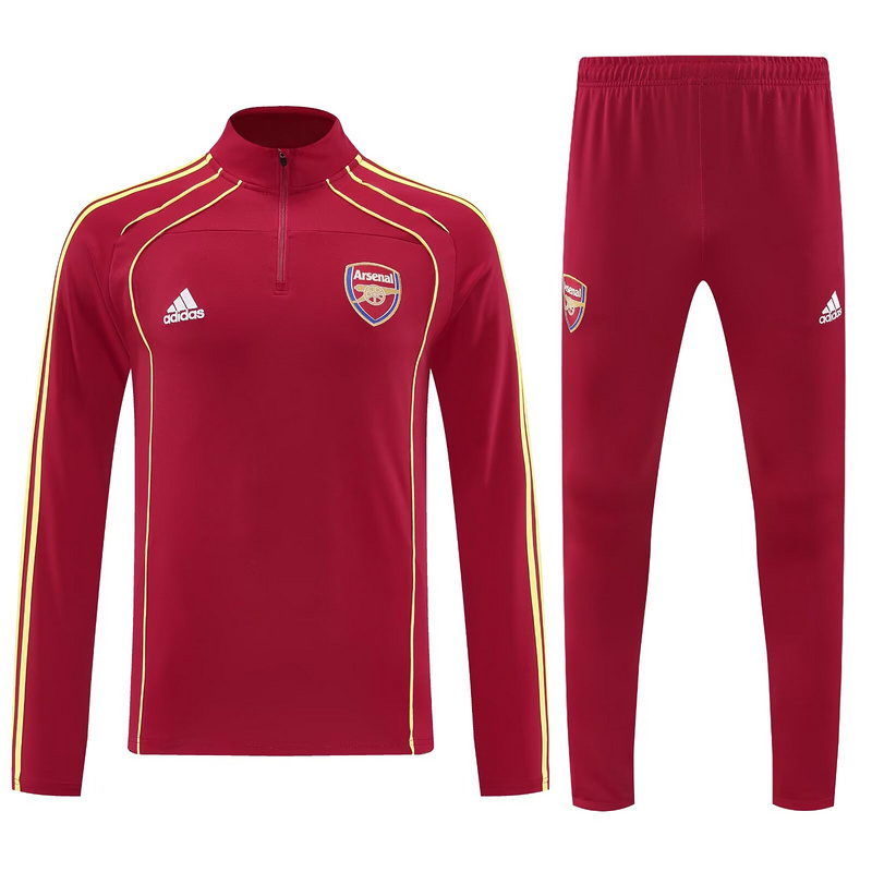 🔴⚪ Kit Entrenamiento Arsenal FC | ½ Zipper — Adidas