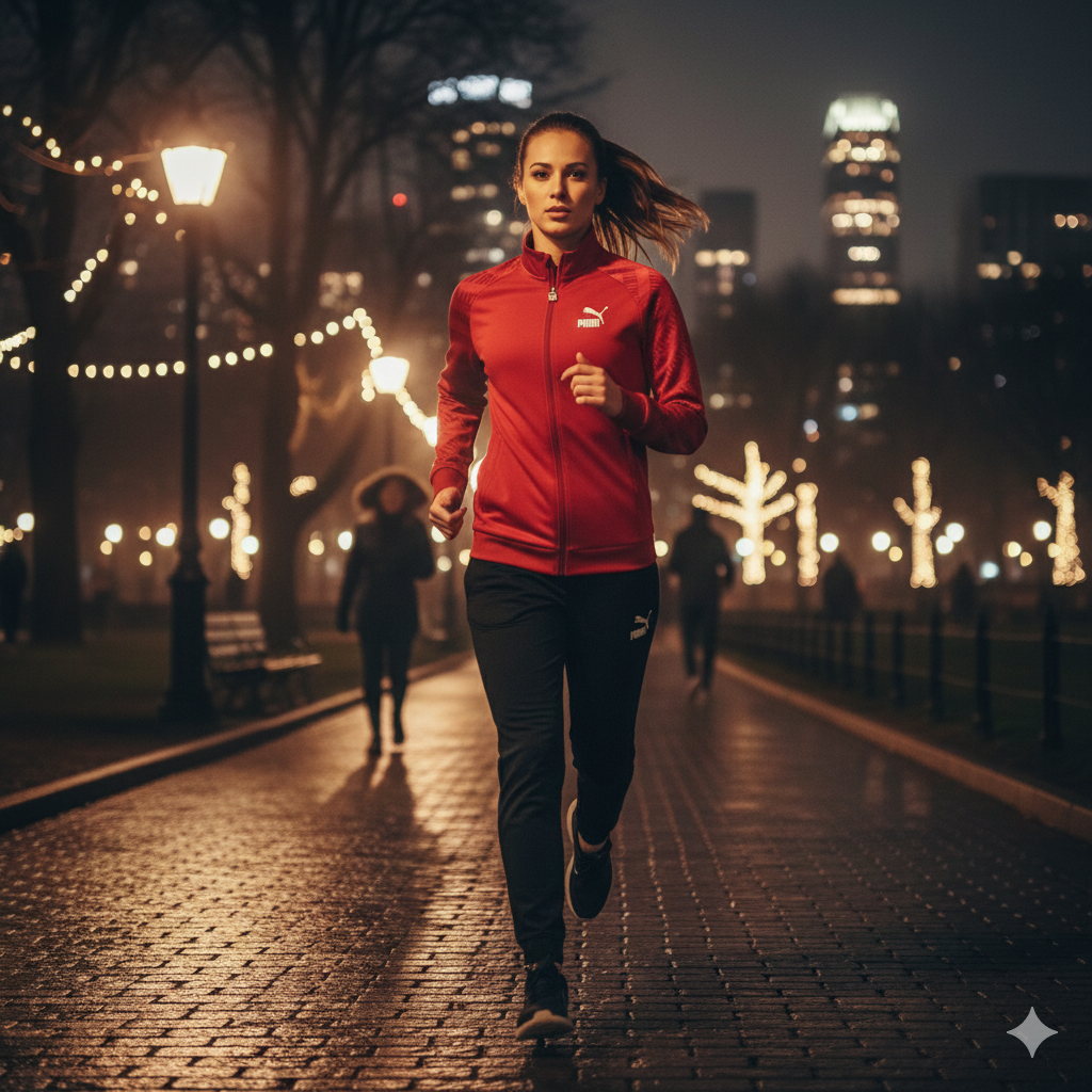 ⚫ Puma Training Full Kit – Zipper Edition