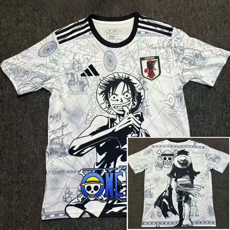 🏴‍☠️🌊 Camisa Japón Edición Especial One Piece – Luffy Explorador ⚽🔥