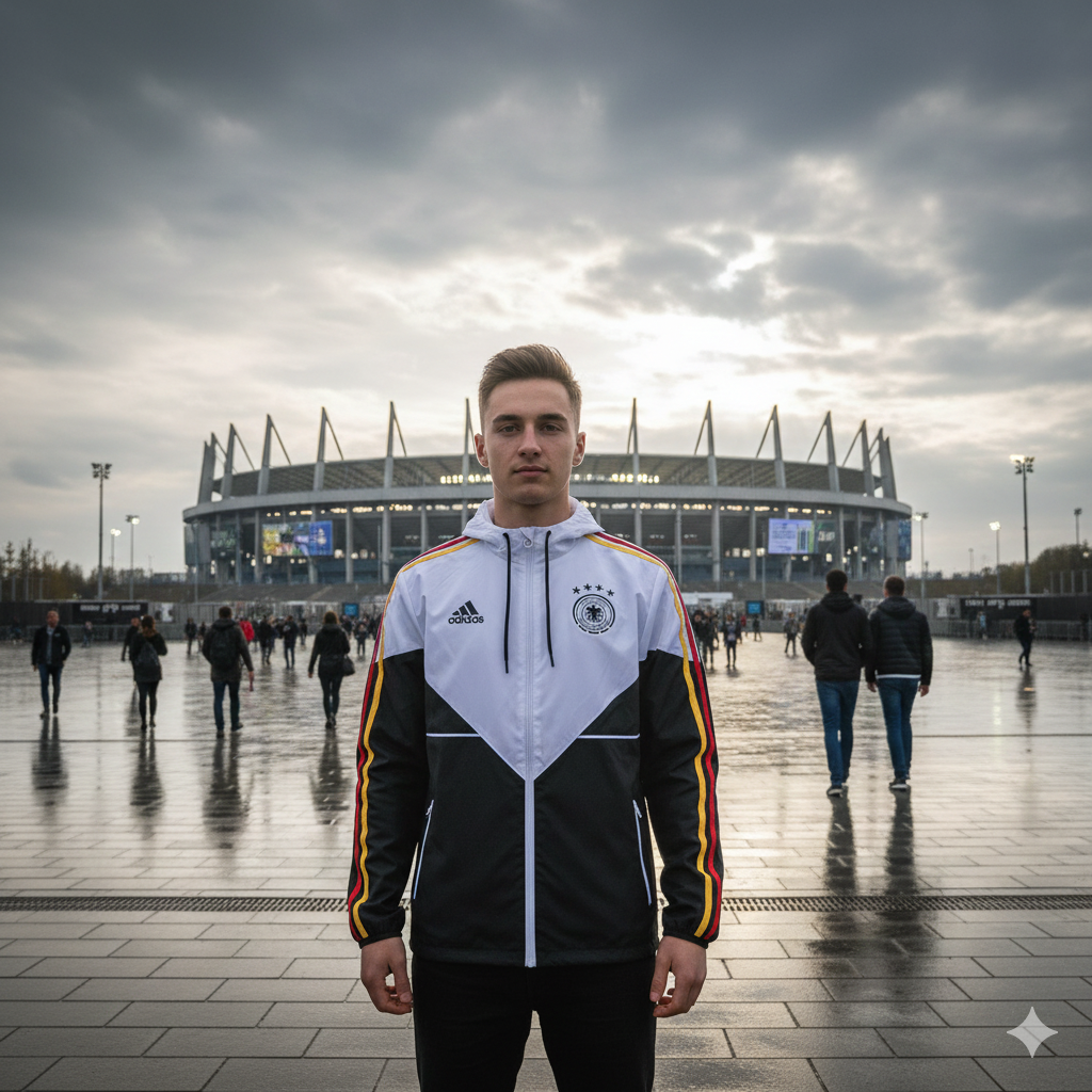 💨🧥 Cortavientos Adidas — Deutschland drip, viento en pausa