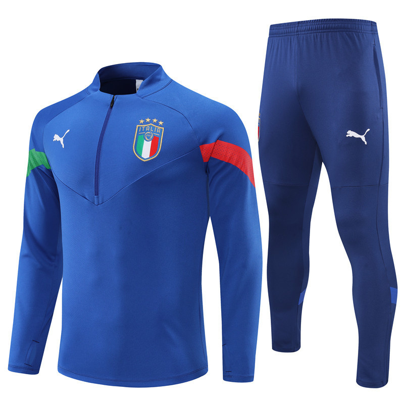 🇮🇹 Kit Entrenamiento Italia | ½ Zipper — Puma Performance