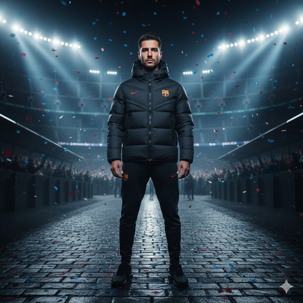 🧊🔥 Barcelona x Nike — frío controlado, orgullo desbloqueado