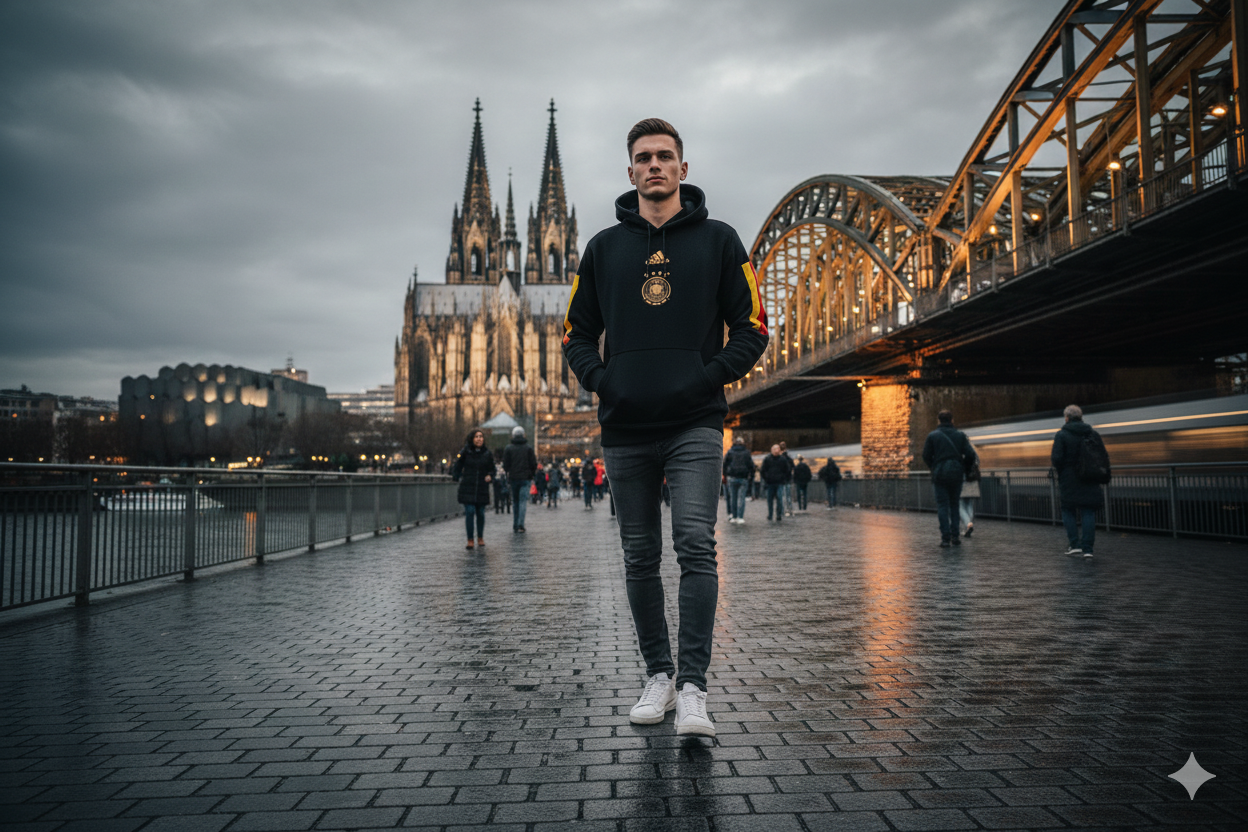 🧥 Hoodie de Entrenamiento — Selección de Alemania (adidas)