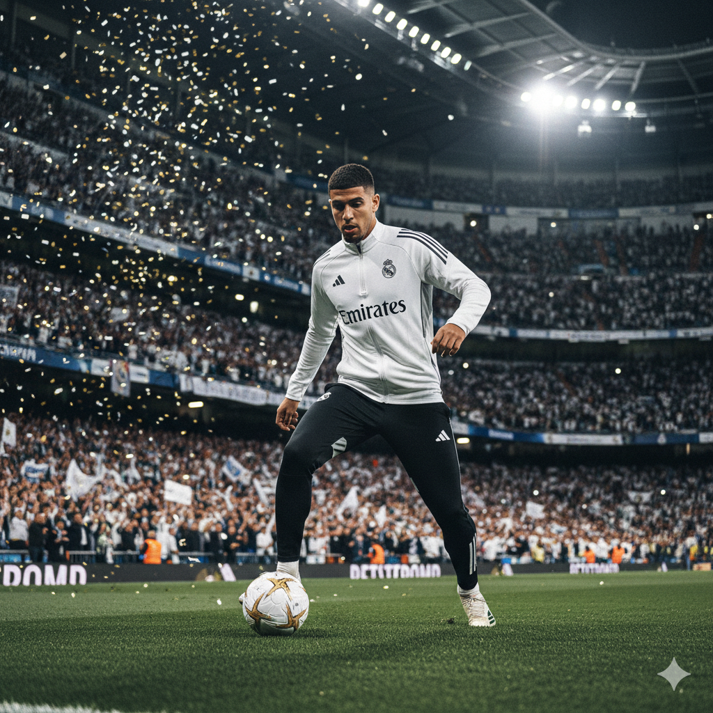 ⚪⚫ Kit de Entrenamiento — Real Madrid ⚽ x adidas